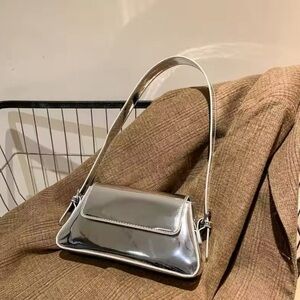 Y2k Sparkly Silver Purse